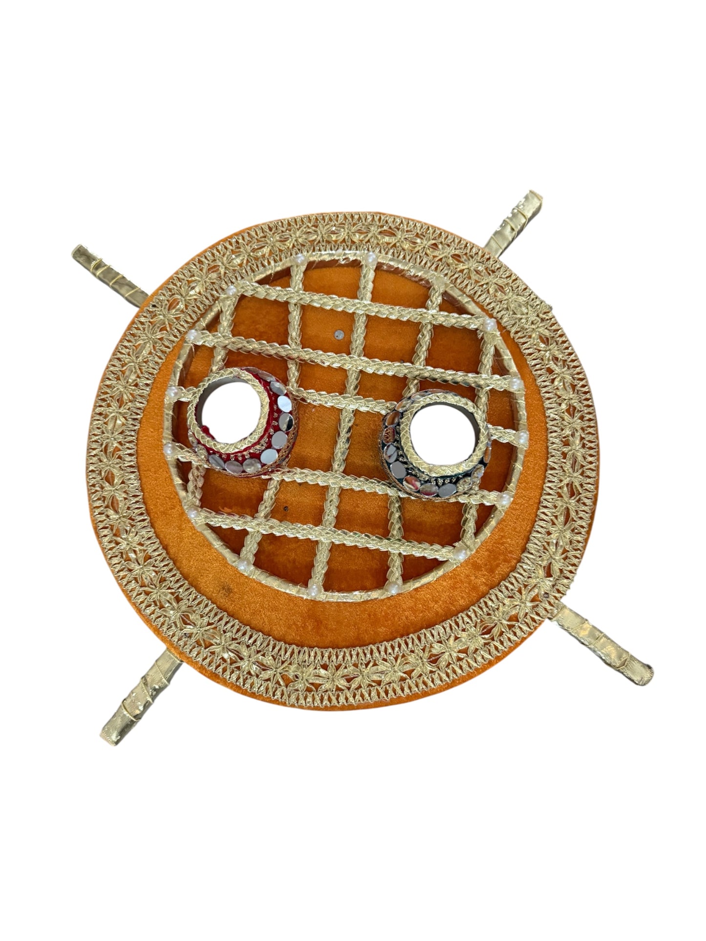 UK Based - Create your own Mehndi/Dholki Thaals (Includes Matke + Jaal Plate) - Option 1
