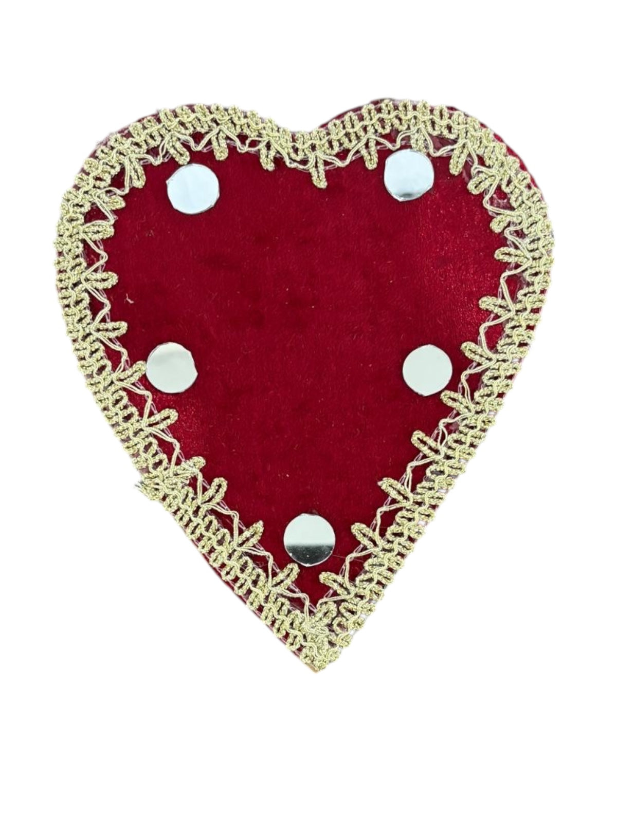 UK Based - Stunning decorated mehndi plates (Leaf Design and Heart Design) - Pack of 3