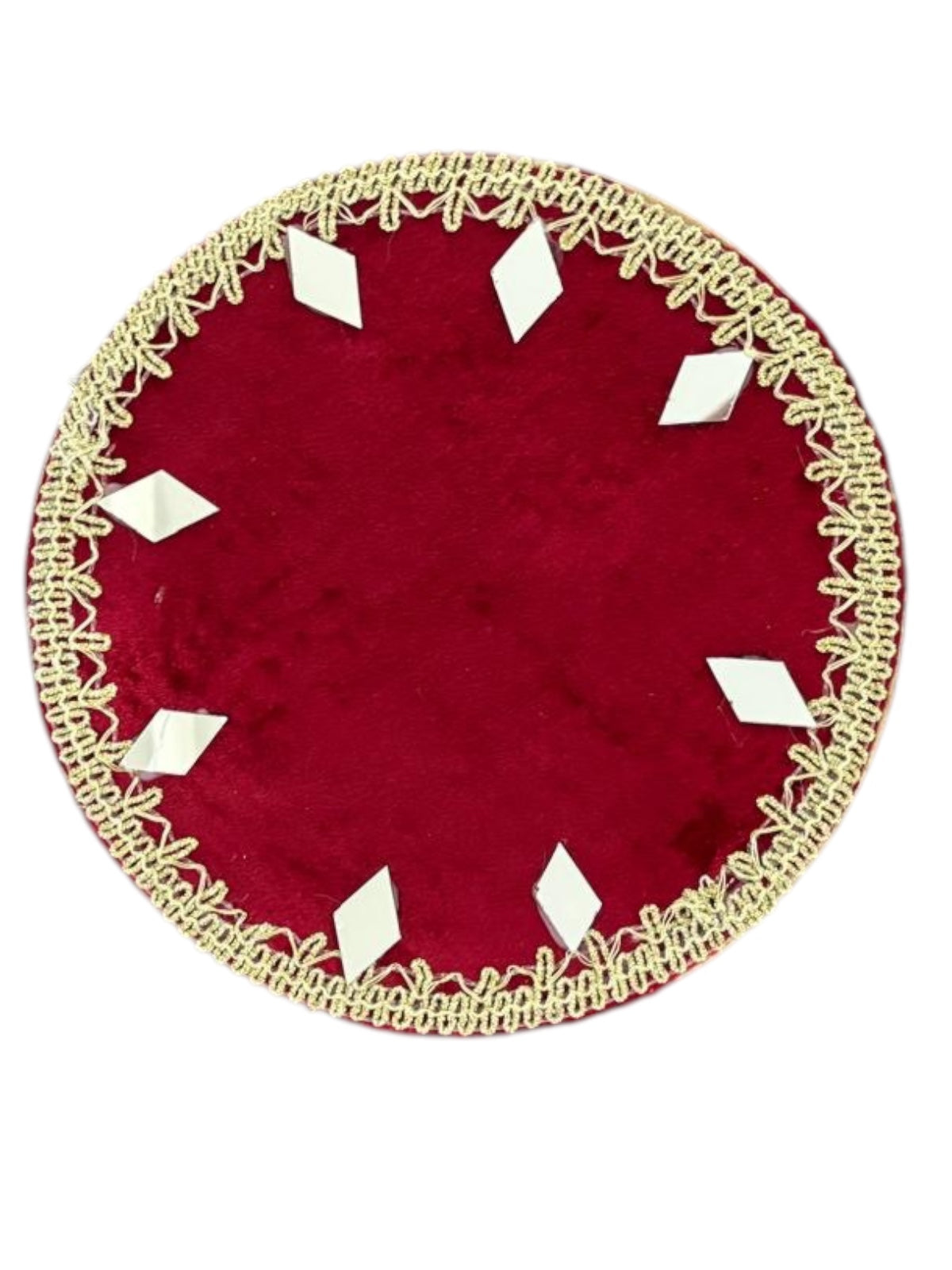 UK Based - 9" decorated mehndi plates