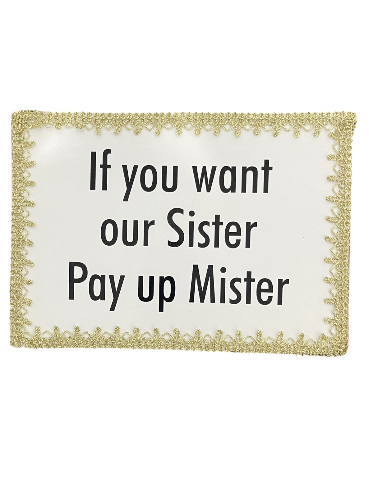 UK Based - Mehndi Sisters/Friends Fun Boards