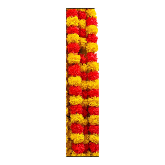 UK Based - Garlands/Ladiyan in Orange and Yellow- making your mehndi and dholki special