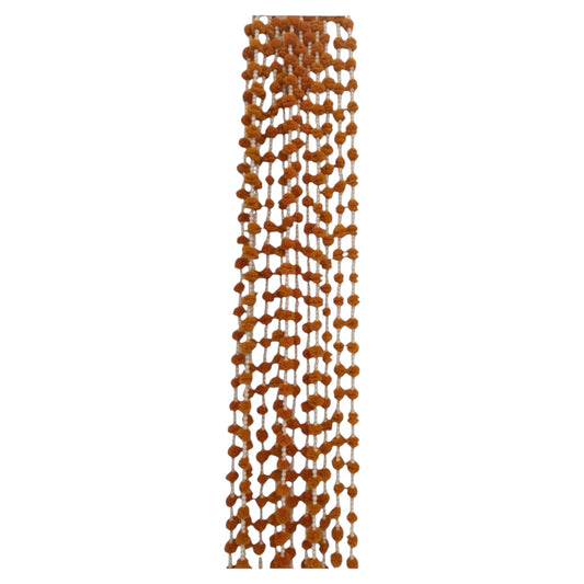 UK Based - Garlands/Ladiyan in Orange with white beads - making your mehndi and dholki special