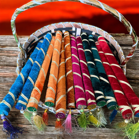 UK Based - Stunning Pair of Dandiya Sticks
