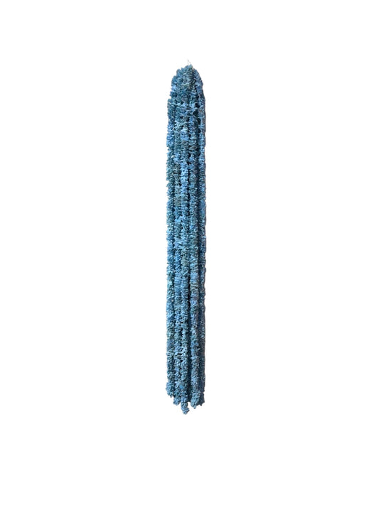 UK Based - 5ft Foam Floral Garlands (Pack of 12) (Blue)