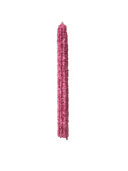 UK Based - 5ft Foam Floral Garlands (Pack of 12) (Pink)