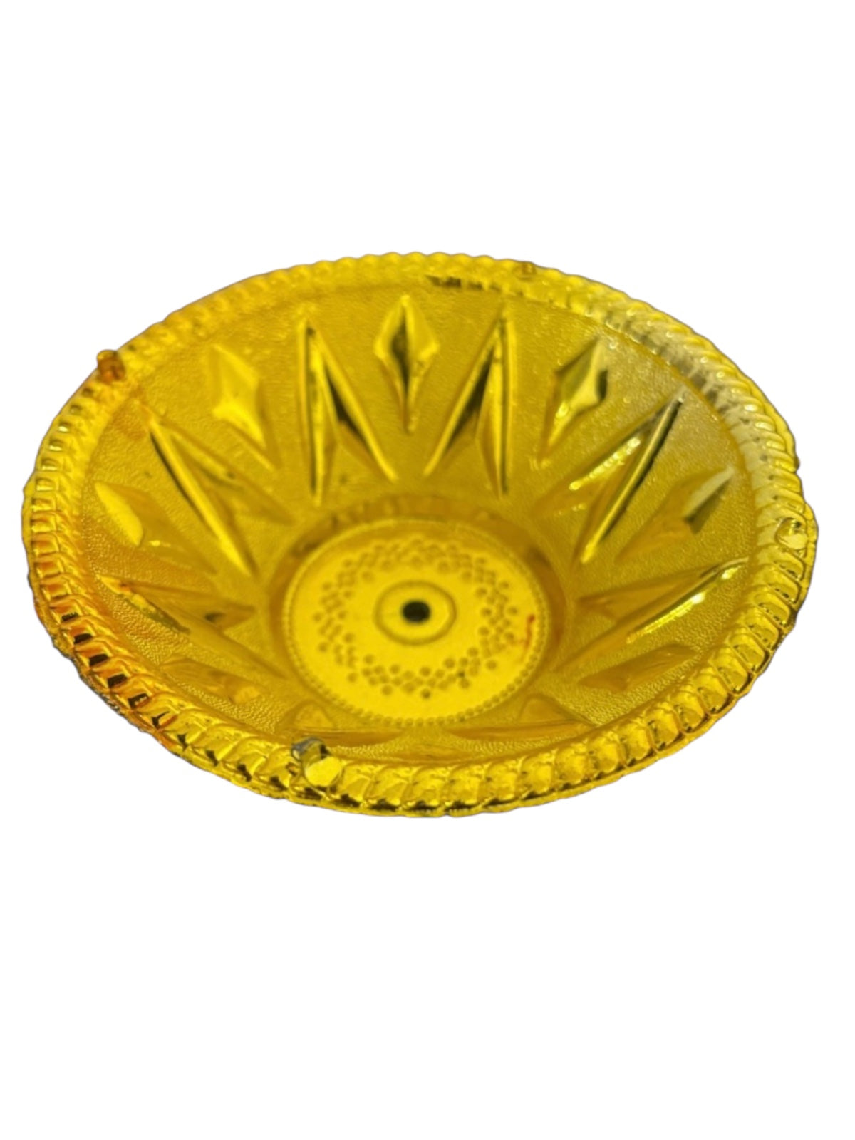 UK Based - Gold Diyas - Perfect for adding creativity to Mehndi Thaals