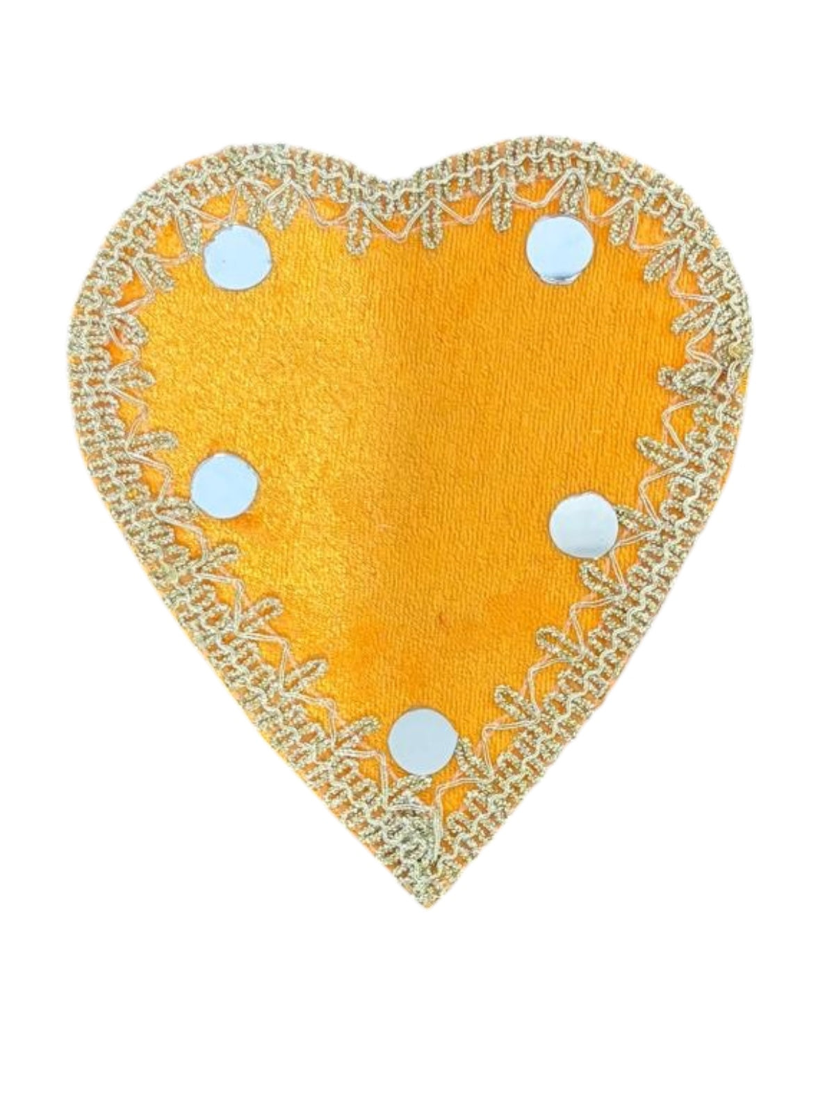 UK Based - Stunning decorated mehndi plates (Leaf Design and Heart Design) - Pack of 3