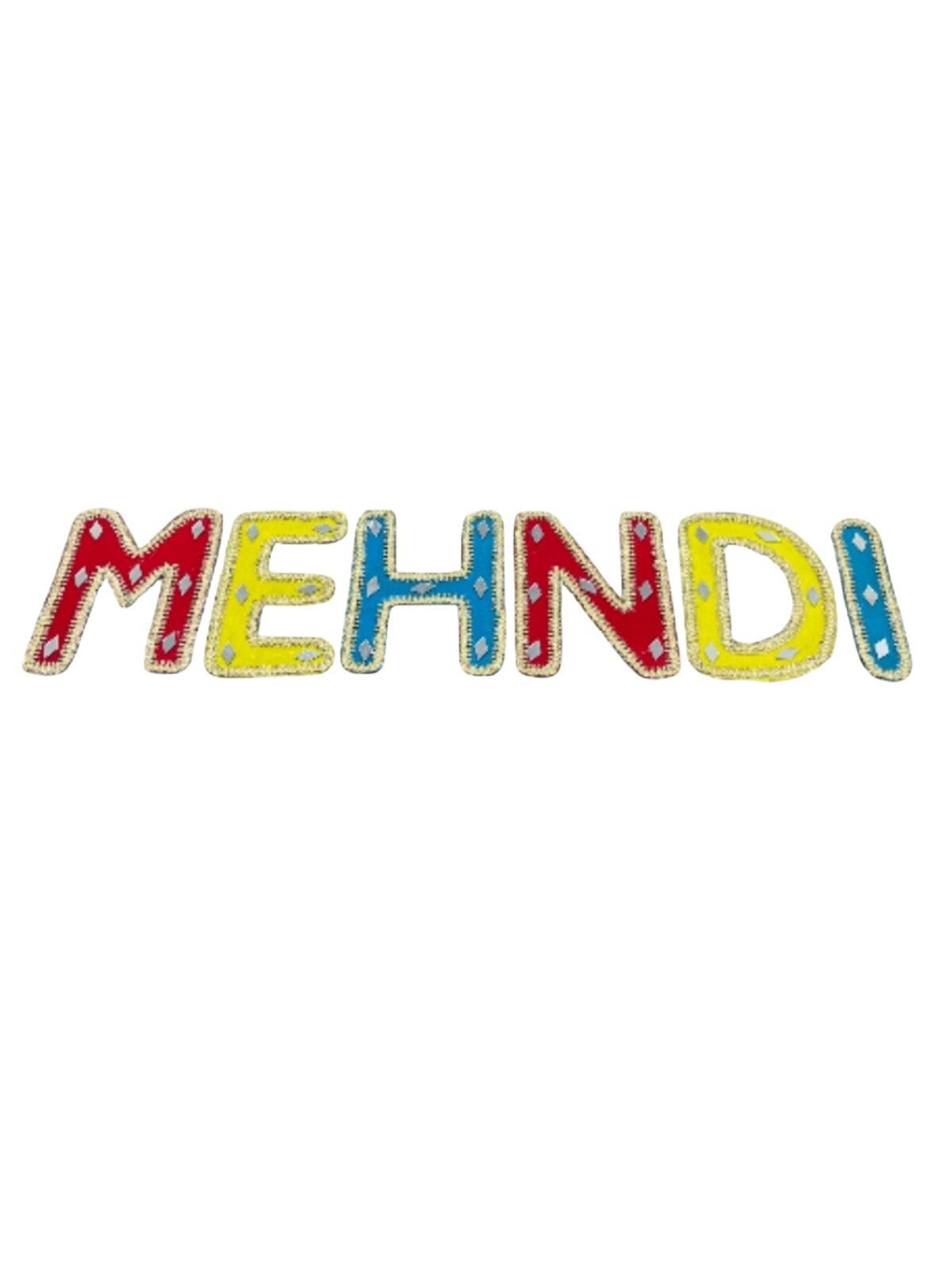 Mehndi Wording card