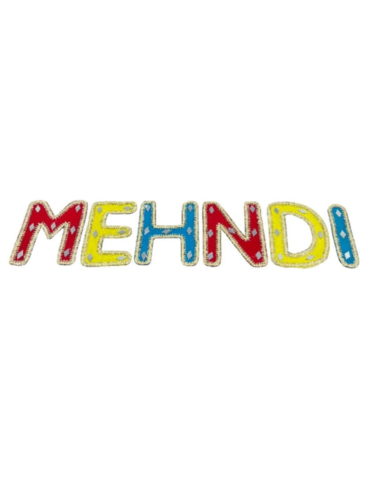 Mehndi Wording card